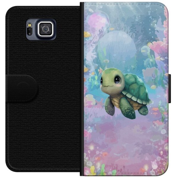 Samsung Galaxy Alpha Plånboksfodral Sköldpadda