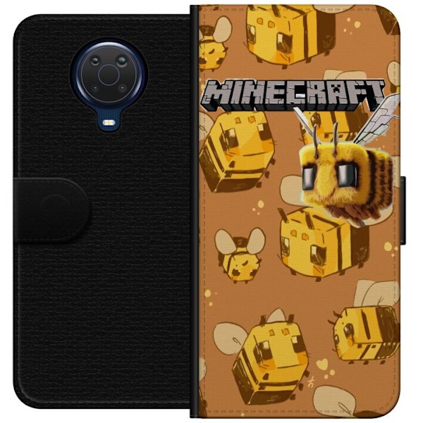 Nokia G20 Tegnebogsetui Minecraft Bi