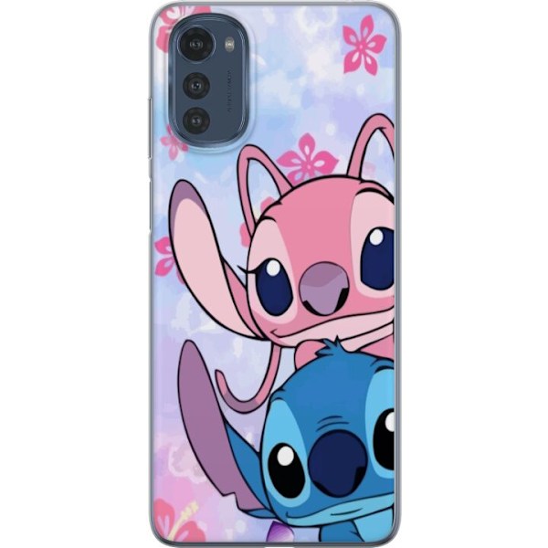 Motorola Moto E32s Läpinäkyvä kuori Stitch & Angel