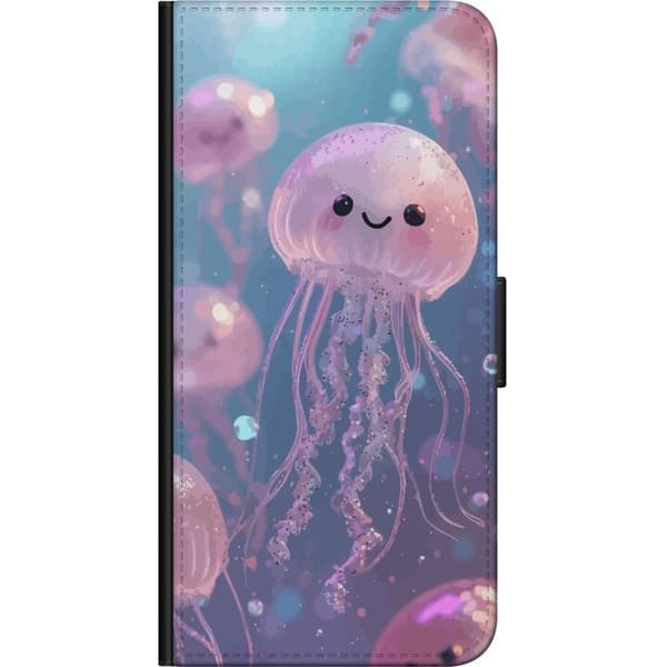 Kompatibel Tegnebogsetui til OnePlus 9 Pro Magisk glitrende vandmand i pastelfarver
