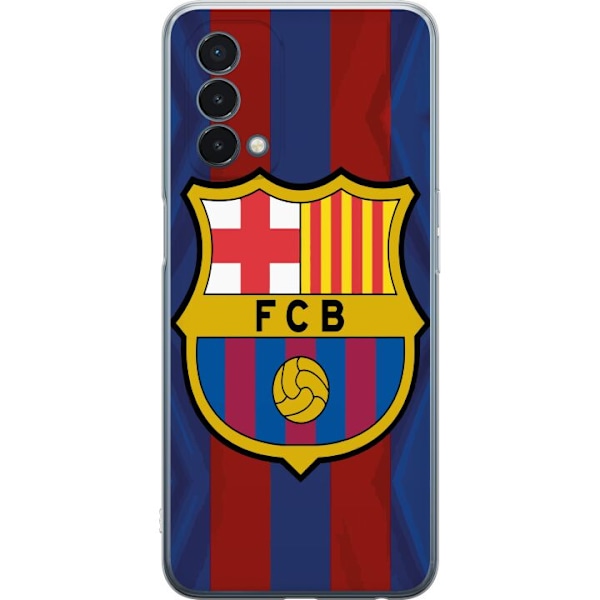 OnePlus Nord N200 5G Gennemsigtig cover FCB Barcelona