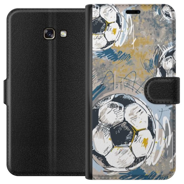Samsung Galaxy A3 (2017) Plånboksfodral Fotboll