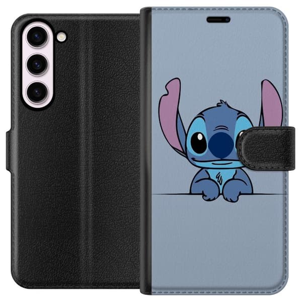 Kompatibelt Plånboksfodral till Samsung Galaxy S23+ Lilo & Stitch