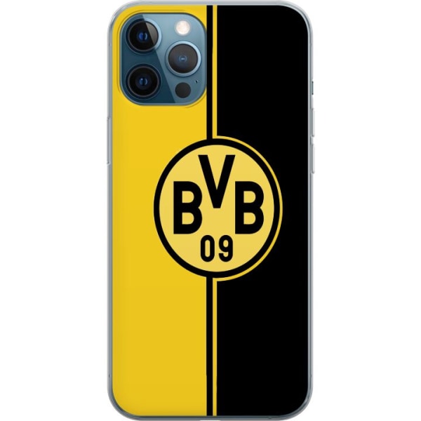 Apple iPhone 12 Pro Gjennomsiktig deksel Borussia Dortmund