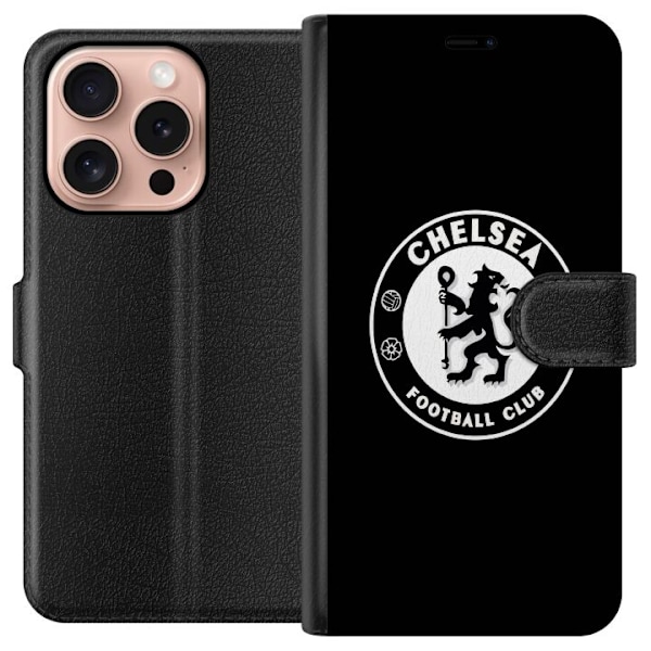 Apple iPhone 16 Pro Lompakkokotelo FC Chelsea