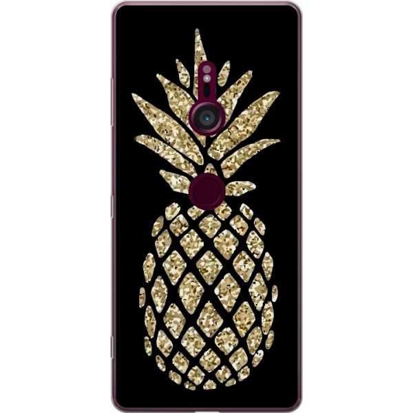 Sony Xperia XZ3 Gennemsigtig cover Ananas