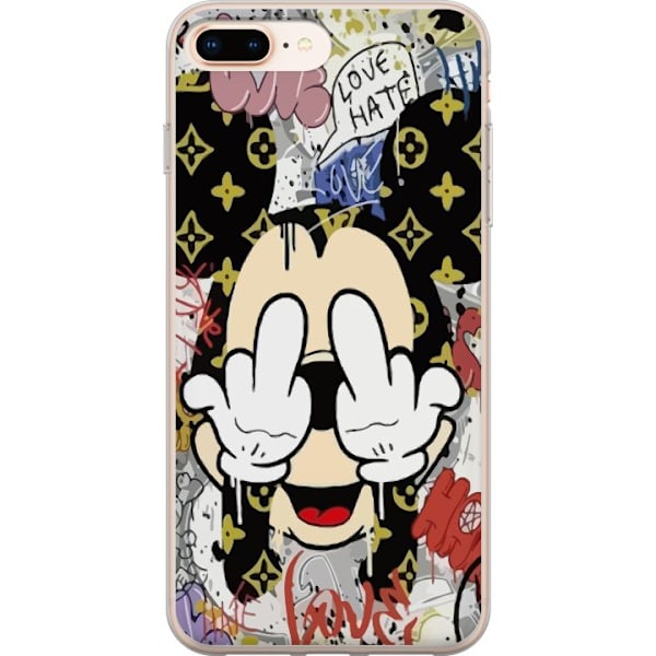 Apple iPhone 8 Plus Gennemsigtig cover Anders And LV
