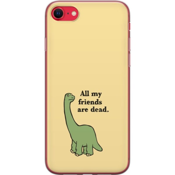 Apple iPhone SE (2020) Cover / Mobilcover - Dinosaurer