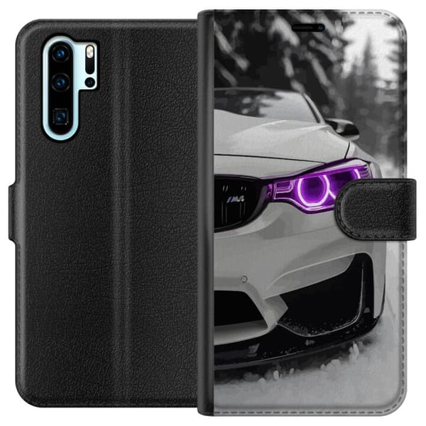 Kompatibelt Lommeboketui til Huawei P30 Pro BMW