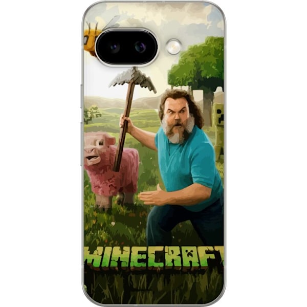 Google Pixel 9a Läpinäkyvä kuori A Minecraft Movie