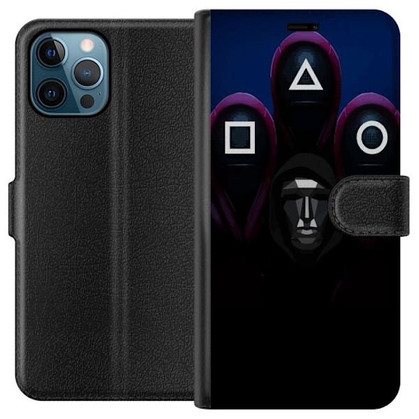 Apple iPhone 12 Pro Max Lompakkokotelo Squid Game Kausi 3 Uudet Ikoni Suosittu Sarja TV Motiivi Aasialainen Draama Trendikäs Graafinen Suunnittelu