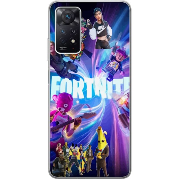 Xiaomi Redmi Note 11 Pro 5G Gjennomsiktig deksel Fortnite