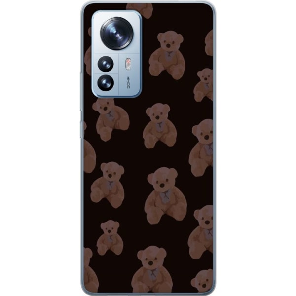 Xiaomi 12 Pro Gennemsigtig cover En bjørn flere bjørne