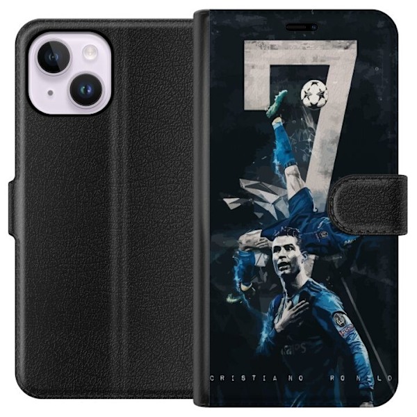 Apple iPhone 15 Plus Tegnebogsetui Ronaldo