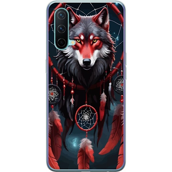 OnePlus Nord CE 5G Gennemsigtig cover Ulven