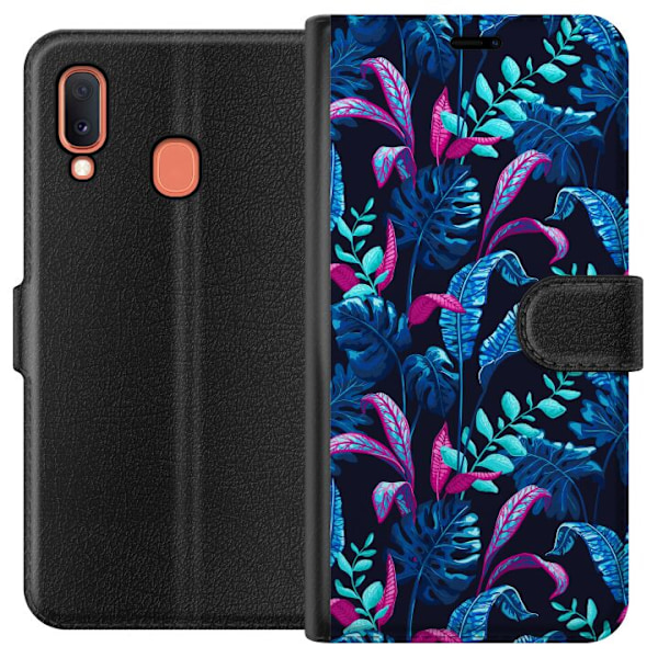 Samsung Galaxy A20e Tegnebogsetui Fee Skov