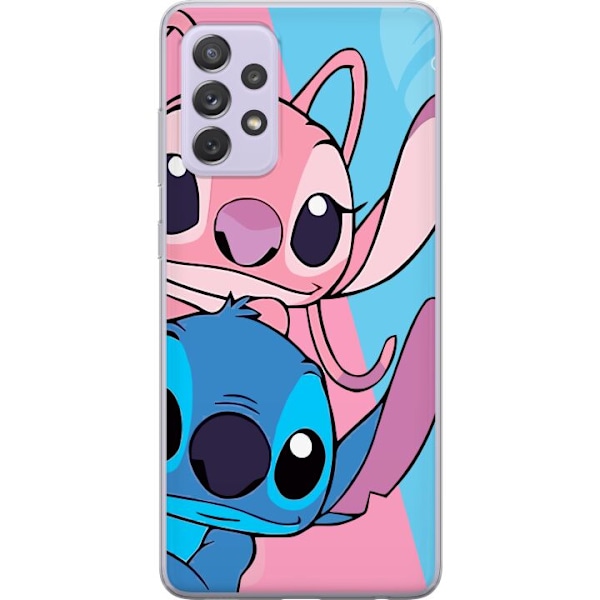 Samsung Galaxy A52s 5G Läpinäkyvä kuori Stitch & Angel