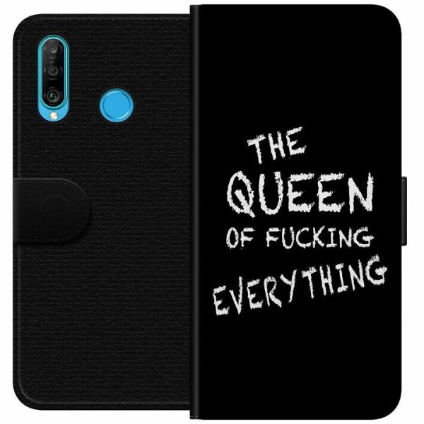 Huawei P30 lite Plånboksfodral Queen of Everything