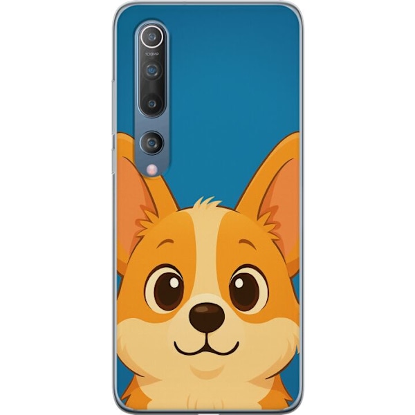 Xiaomi Mi 10 5G Genomskinligt Skal Hello Corgi