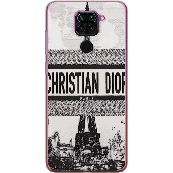 Xiaomi Redmi Note 9 Gjennomsiktig deksel Christian Dior