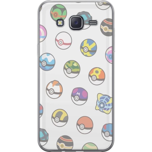 Samsung Galaxy J5 Gennemsigtig cover Pokemon