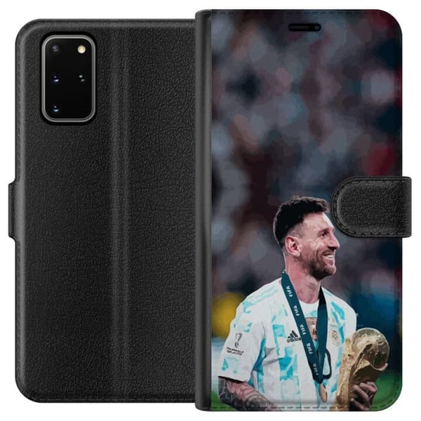 Yhteensopiva Lompakkokotelo Samsung Galaxy S20+ Messi