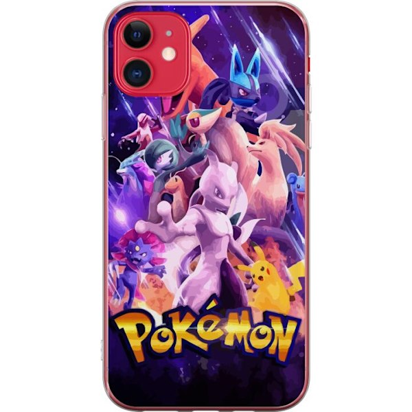 Apple iPhone 11 Gjennomsiktig deksel Pokemon