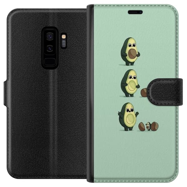Kompatibel Tegnebogsetui til Samsung Galaxy S9+ Avocado