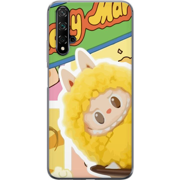Huawei nova 5T Läpinäkyvä kuori Labubu Wacky Mart Pop Mart -sarjan keräilyfiguuri Söpö Muotoilu Suosittu Teemalelu Sarja Luova Taidelelu