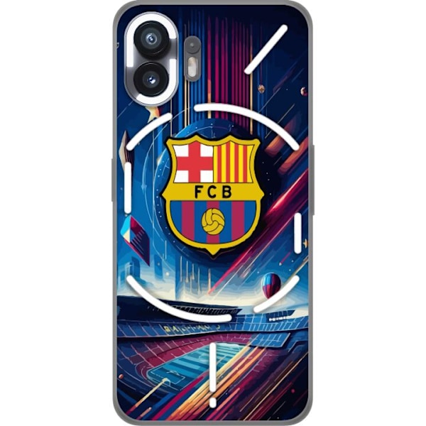 Nothing Phone (2) Gennemsigtig cover FC Barcelona