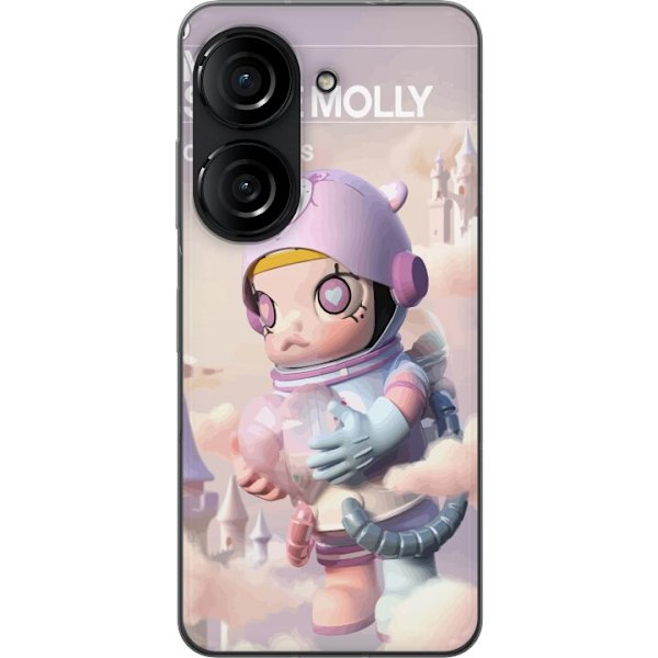 Asus Zenfone 10 Läpinäkyvä kuori Mega Space Molly Care Bears Series - Share Bear Edition