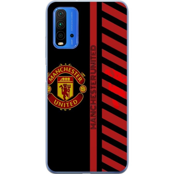 Xiaomi Redmi 9T Gennemsigtig cover Manchester United