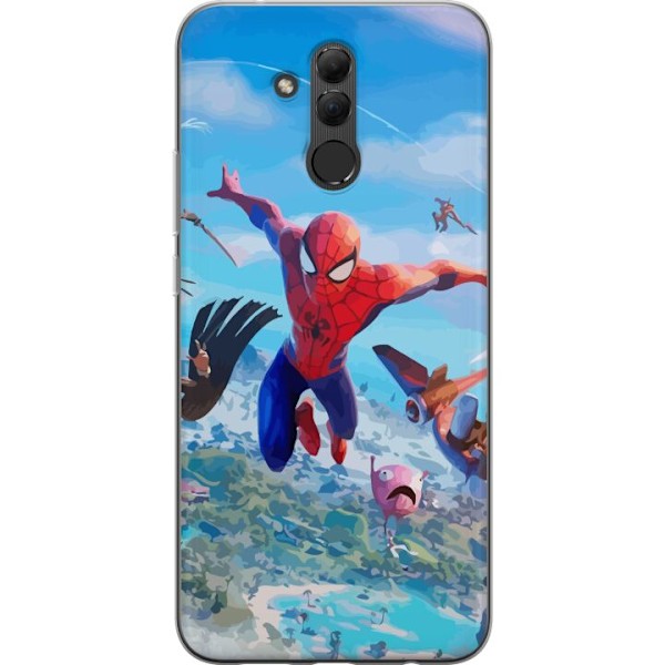 Huawei Mate 20 lite Genomskinligt Skal Fortnite Spiderman