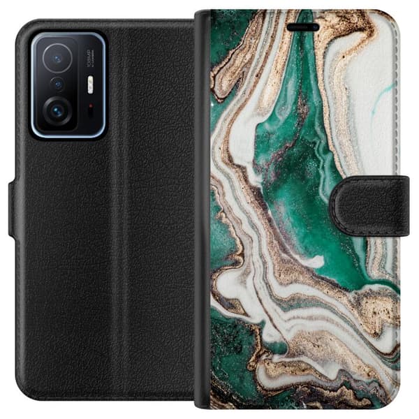 Kompatibelt Plånboksfodral till Xiaomi 11T Grön