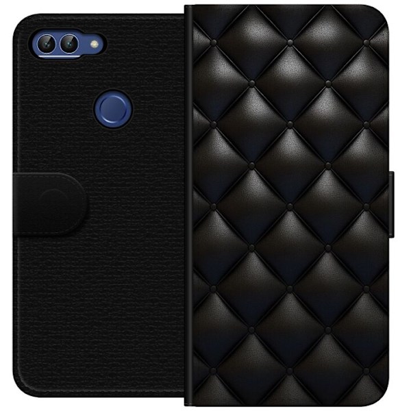 Huawei P smart Tegnebogsetui Læder Sort