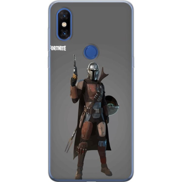 Xiaomi Mi Mix 3 Gennemsigtig cover Fortnite Star Wars