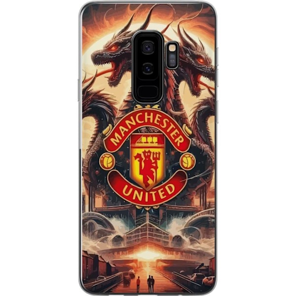 Samsung Galaxy S9+ Läpinäkyvä kuori Manchester United