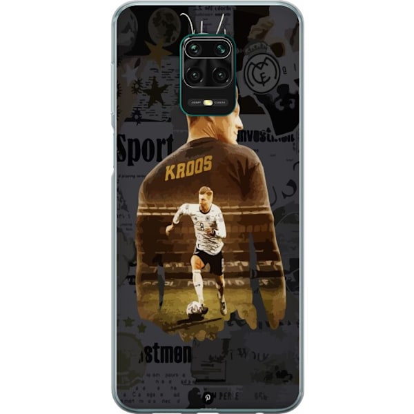 Xiaomi Redmi Note 9 Pro Gennemsigtig cover Toni Kroos