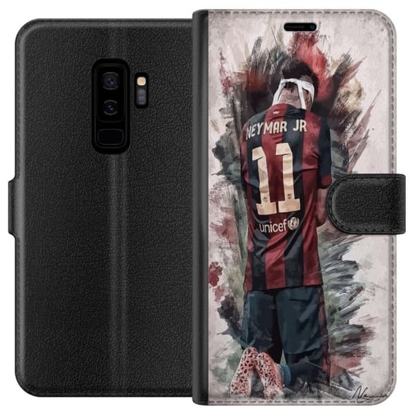 Kompatibel Tegnebogsetui til Samsung Galaxy S9+ Neymar