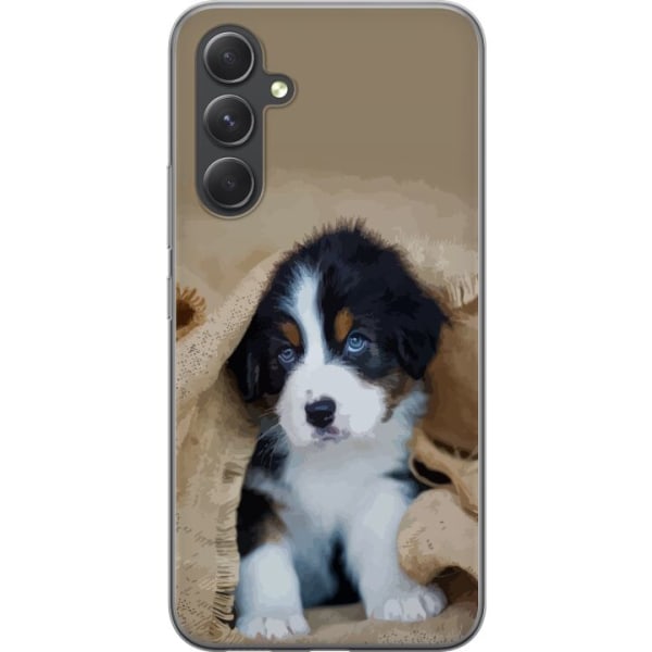 Samsung Galaxy S24+ Gennemsigtig cover Hundebarn