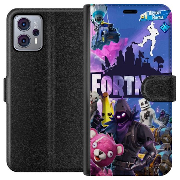 Motorola Moto G23 Lompakkokotelo Fortnite