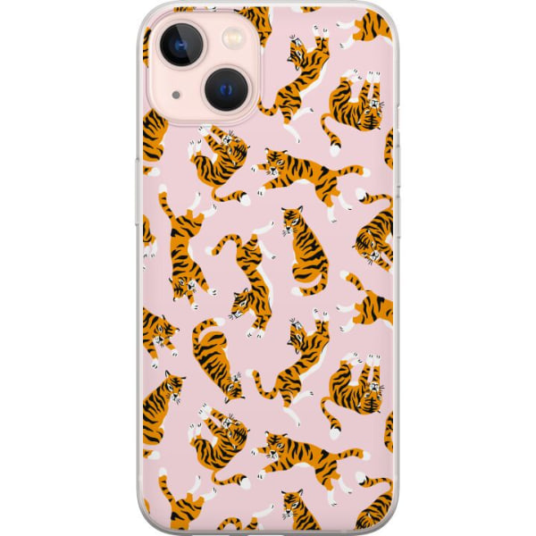 Apple iPhone 13 Gjennomsiktig deksel tiger