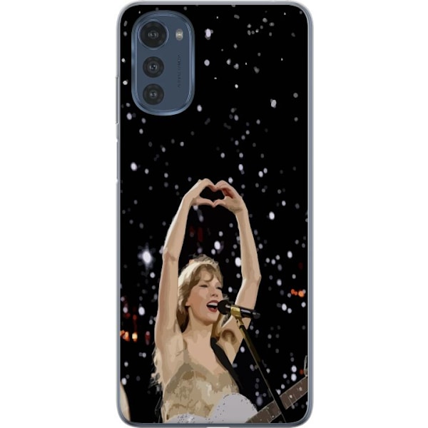 Motorola Moto E32s Gennemsigtig cover Taylor Swift