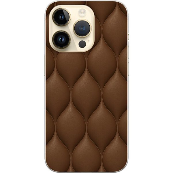 Apple iPhone 14 Pro Genomskinligt Skal Cocoa Scales