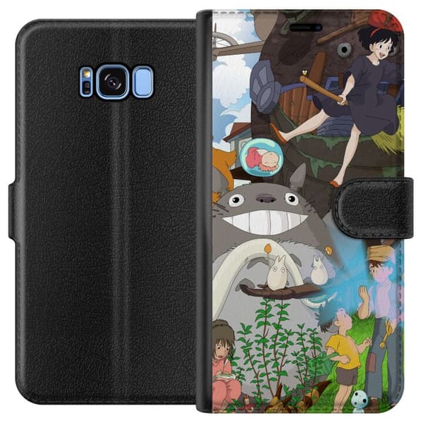 Kompatibelt Plånboksfodral till Samsung Galaxy S8 Studio Ghibli