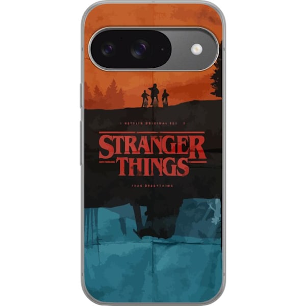 Google Pixel 9 Pro Läpinäkyvä kuori Stranger Things