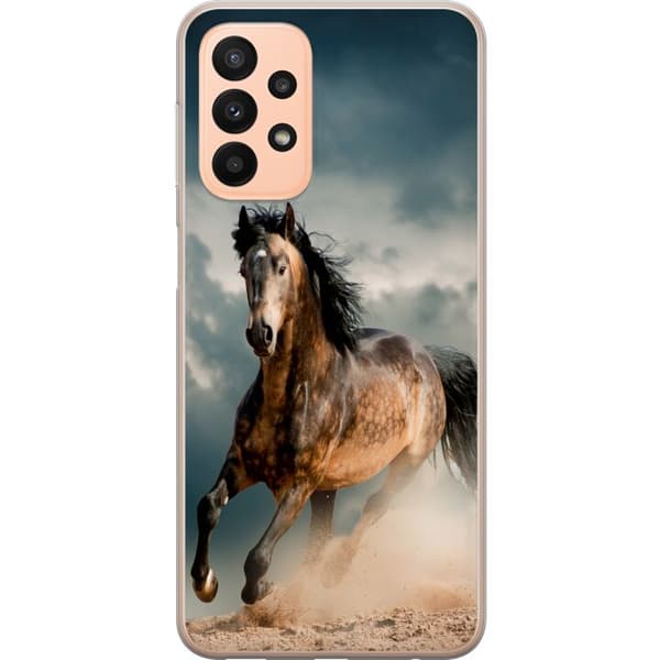 Kompatibelt Mobilskal till Samsung Galaxy A23 Häst