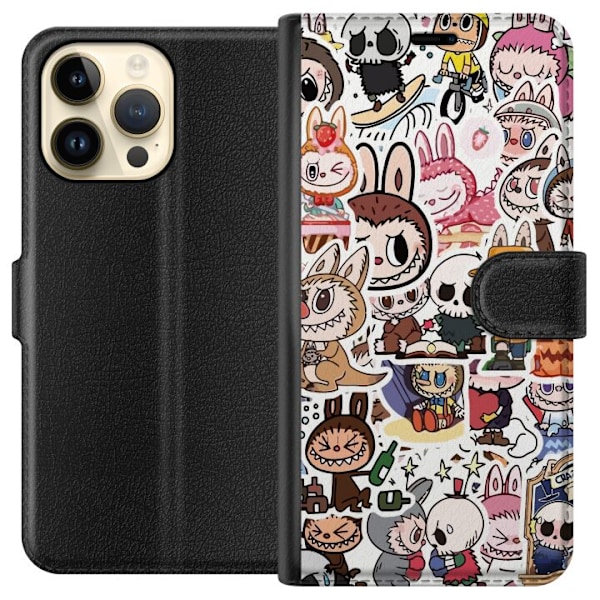Apple iPhone 15 Pro Max Lommeboketui Labubu All-Stars – POP