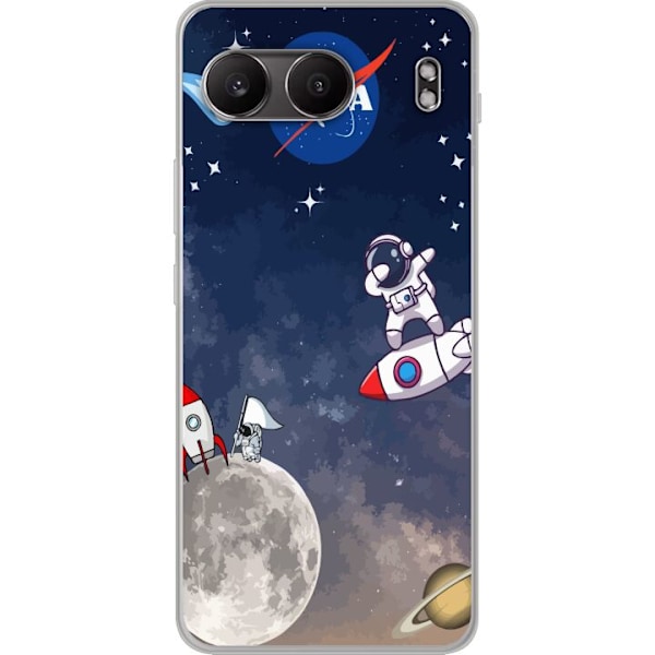 OnePlus Nord 4 Gjennomsiktig deksel NASA Rom