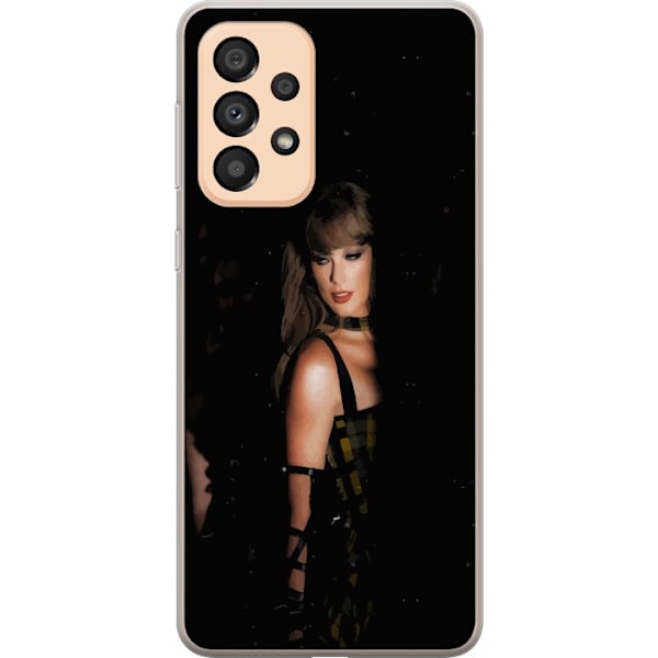 Samsung Galaxy A33 5G Läpinäkyvä kuori Taylor Swift